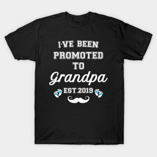 I have been promoted to Grandpa T-Shirt